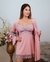Camisola de Amamentação com Robe romance com renda bicolor Frozen - comprar online