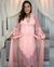 Conjunto Camisola e Robe Longo Maternidade no Tule - Romance - comprar online