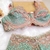 Sutiã Amamentação Primavera com Aro sem Bojo - Verde Água Bicolor (PRONTA ENTREGA) - ANNA ROSA LINGERIE