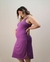 Vestido Alça Feminino Roxo PRONTA ENTREGA na internet