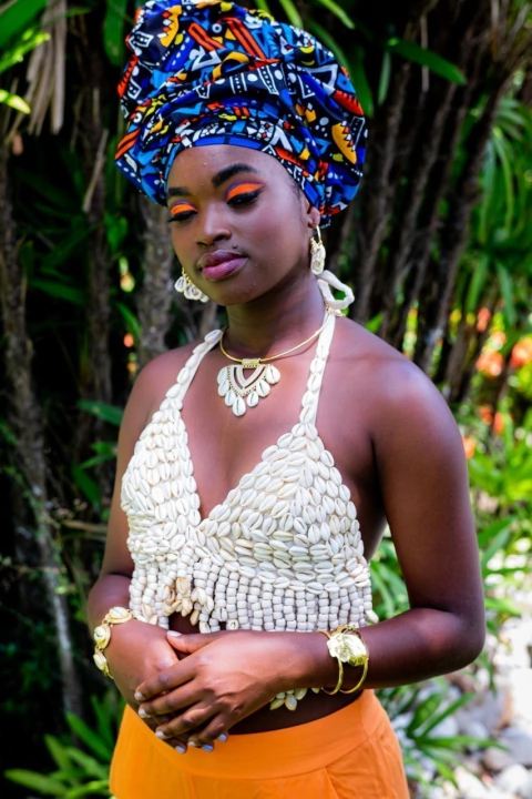 Cropped Balangandã (tamanho G ao GG)