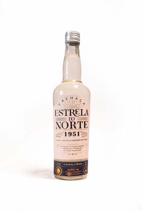 Cachaça Estrela do Norte Bálsamo 700 ml.