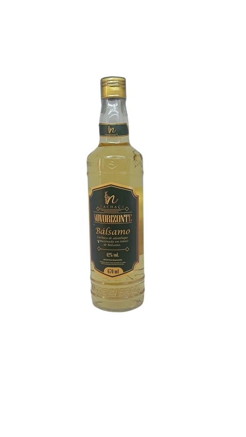 Cachaça Novorizonte Bálsamo 670 ml.