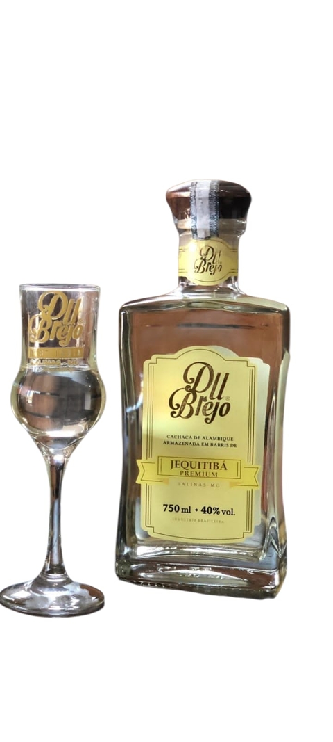 Kit Cachaça Du Brejo Jequitibá Premium 750 ml.