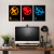 Imagem do kit de quadros - Quadro Decorativos - Jogos Vorazes - Preto