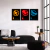 kit de quadros - Quadro Decorativos - Jogos Vorazes - Preto