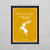 Quadro Decorativo - Game of thrones - House Baratheon - Branco - comprar online