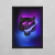 Geek to Geek - Quadro - Tigre Neon