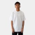 Remera minimal oversize Blanco-azul