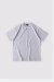 Remera minimal oversize Blanco-azul - comprar online