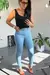 Calça Jeans Skinny Compressora Feminina na internet