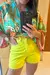 Imagem do Kit Shorts Sarja Colorido + Regata Canelada
