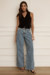 Calça Jeans Pantalona Ampla - comprar online