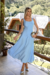 Vestido Evasê em Alfaiataria de Viscose - comprar online