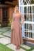 Vestido Evasê em Alfaiataria de Viscose na internet