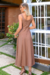 Vestido Evasê em Alfaiataria de Viscose - Rosá Rio Boutique | Moda Feminina