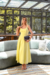 Vestido Evasê em Alfaiataria de Viscose - loja online
