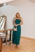 Vestido Midi Decote Reto - loja online