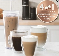 CAFETERA LATTE OSTER® CON ESPUMADOR OBVSTDC02B-054AR - amphi