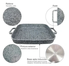 Bifera Hudson de Aluminio Forjado Hudson 28 cm STO29 - amphi