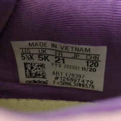 ZAPATILLAS - ADIDAS - TALLE AR 20 - ROSA Y AMARILLO MOTIVO LEGO - PilchaGo