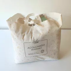 ACOLCHADO CUNA FUNCIONAL -TAMAÑO 115 CM X 180 CM - REVERSIBLE CRUDO - CON ALMOHADON - comprar online