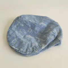 GORRO - PRIMARK - TALLE 6 A 12 MESES - CELESTE MOTIVO ANIMALES
