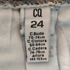 PANTALÓN JEAN - COMO QUIERES - TALLE 14 A 18 AÑOS - AZUL - tienda online
