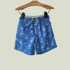 MALLA - CARTER'S - TALLE 18 MESES - BERMUDA AZUL MOTIVO PALMERAS - comprar online