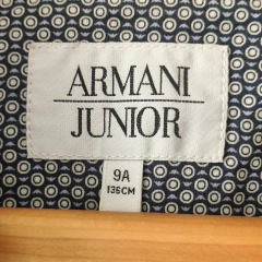 BLAZER - ARMANI - TALLE 9 AÑOS - AZUL - PilchaGo