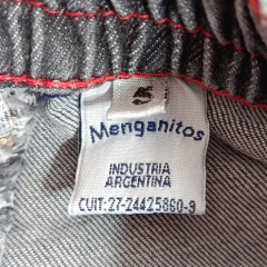 PANTALÓN JEAN - MENGANITOS - TALLE 5 AÑOS - GRIS - PilchaGo