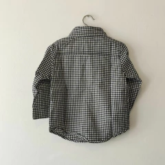 CAMISA - CARTER´S - TALLE 18 MESES - A CUADROS BLANCO Y NEGRO en internet