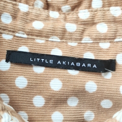 CAMISA - LITTLE AKIABARA - TALLE 14 AÑOS - MARRON A LUNARES - comprar online