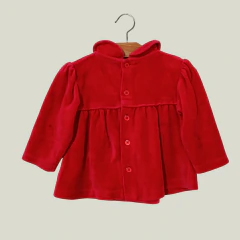 BUZO - SECOND STEP - TALLE 12 MESES - PLUSH ROJO - comprar online