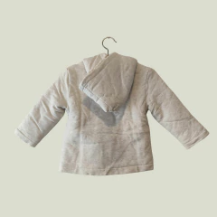 CAMPERA - BABYCOTTONS - TALLE 12 MESES - BEIGE CON CORDERITO INTERIOR - PilchaGo