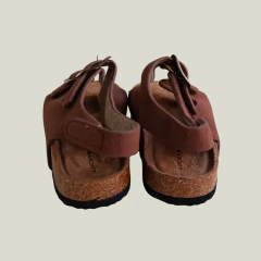 SANDALIAS - LUCKY YOU - TALLE AR 24,5 - GAMUZA MARRÓN - comprar online