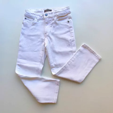 PANTALÓN - DL1961 - TALLE 5 AÑOS - JEAN BLANCO