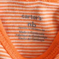 Imagen de BODY - CARTER´S - TALLE RN - RAYAS NARANJA MC