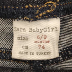 LEGGING - ZARA - TALLE 6 A 9 MESES - AZUL - PilchaGo