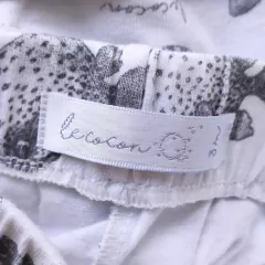 SHORT - LE COCON - TALLE 3 MESES - BLANCO MOTIVO PECES en internet