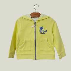 CAMPERA - CARTER'S - TALLE 18 MESES - AMARILLO LEYENDA LOCAL CUTIE