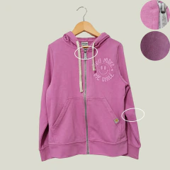 CAMPERA LIVIANA - GRISINO - TALLE 10 AÑOS - LILA - PilchaGo