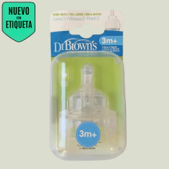 TETINA - DR BROWNS - EDAD +3 MESES - X2 UNIDADES - comprar online