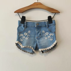 SHORT - MINIMIMO - TALLE 6 MESES - JEAN AZUL - comprar online