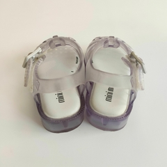 GUILLERMINA - MINI MELISSA - TALLE AR 18/19 - TRANSPARENTES - PilchaGo