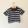 CHOMBA - PRIMARK - TALLE 6 A 9 MESES - RAYAS AZUL Y GRIS - tienda online