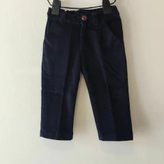 PANTALÓN - PIOPPA - TALLE 12 MESES - GAMUZA AZUL - comprar online