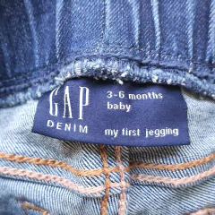 PANTALÓN JEAN - GAP - TALLE 3 A 6 MESES - AZUL en internet