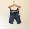 PANTALON - TOMMY HILFIGER - TALLE 3 A 6 MESES - JEAN CON CINTA