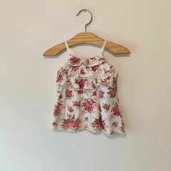 VESTIDO - LITTLE AKIABARA - TALLE 3 MESES - FLORES - comprar online